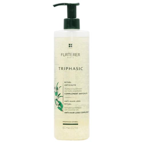 Rene Furterer Triphasic Anti-Hair Loss Ritual Stimulating Shampoo with Essentials Oils Διεργετικό Σαμπουάν με Αιθέρια Έλαια, Συμπληρωματικό για την Αγωγή της Τριχόπτωσης 600ml
